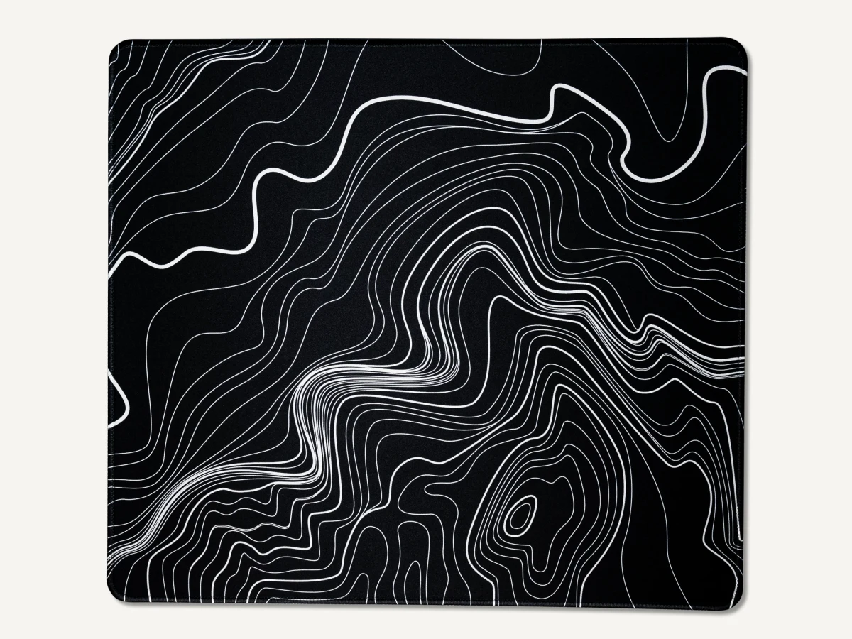 Blackroom Plan Desk Mat product photo.