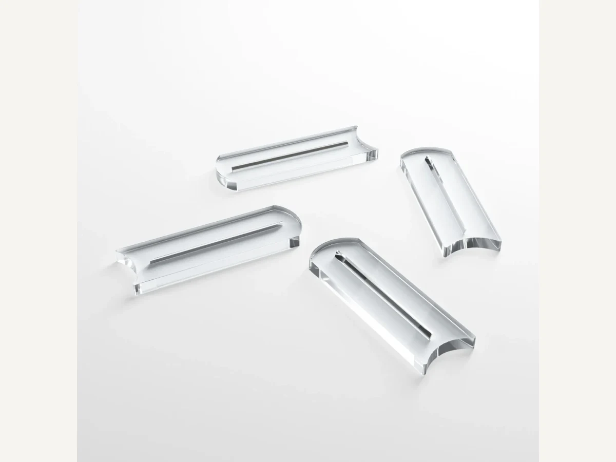 Clear Card Stands product photo.