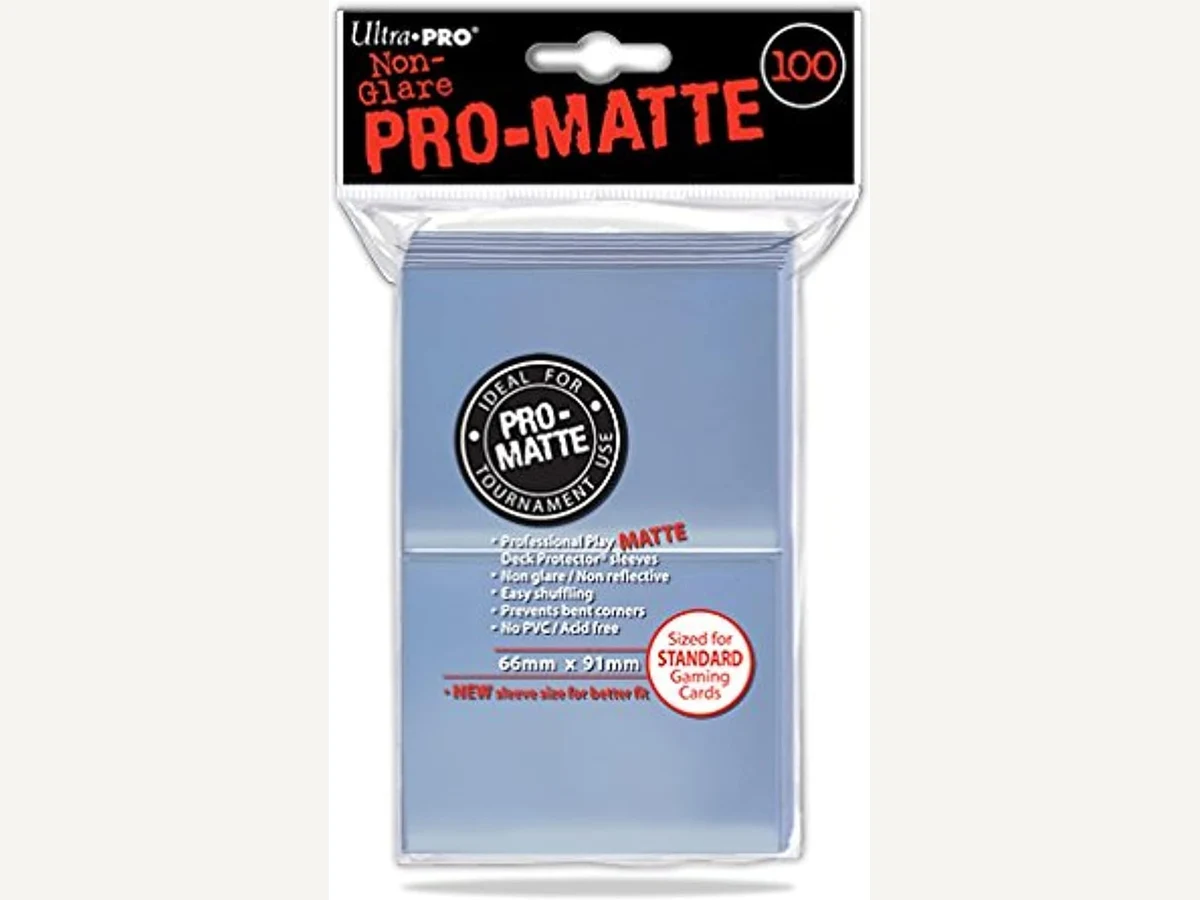 Clear Sleeves 100-Pack product photo.