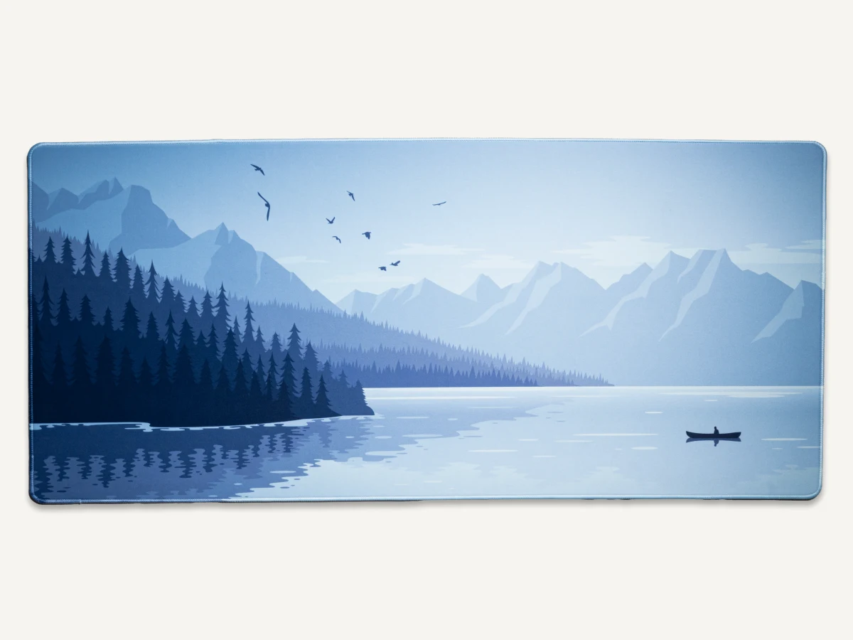 Glacier Console Desk Mat product photo.