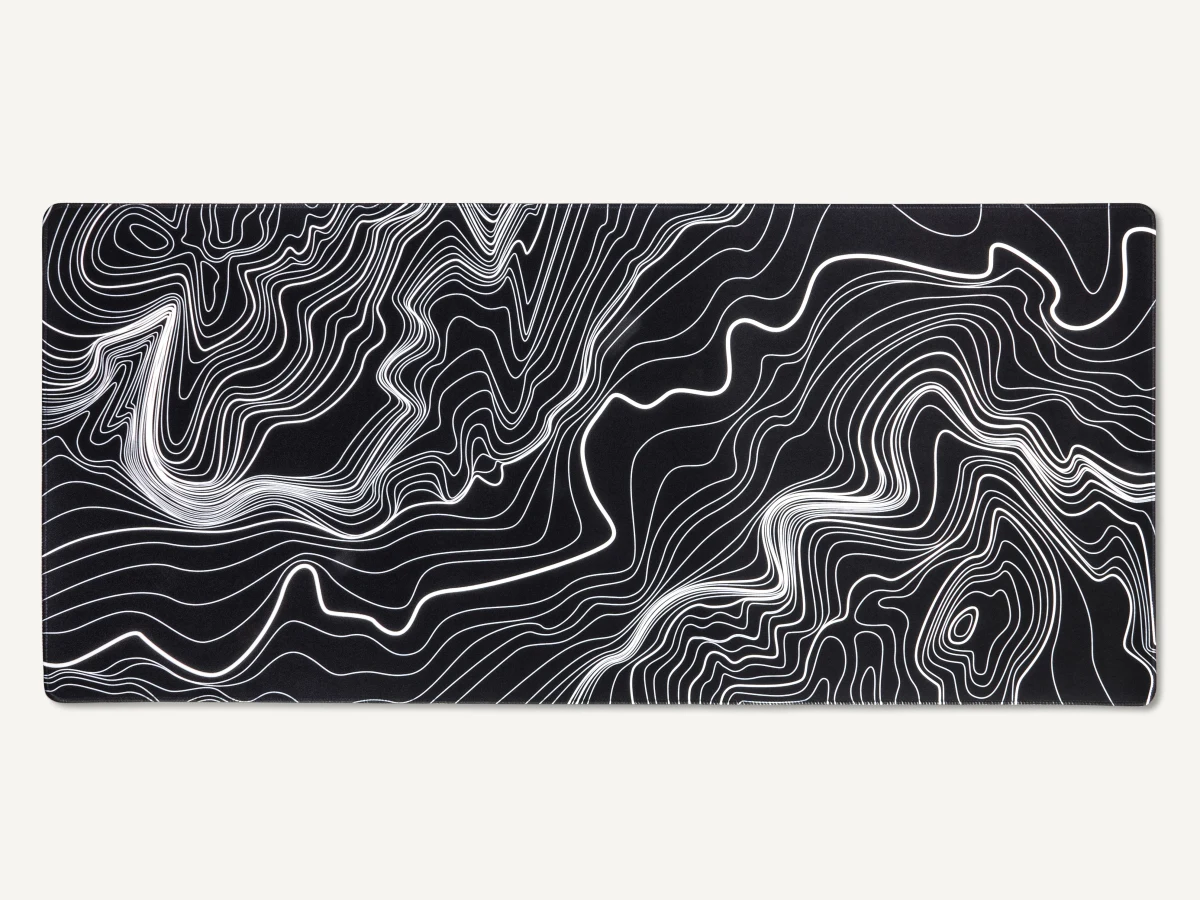 Graphite Mesh Desk Mat product photo.