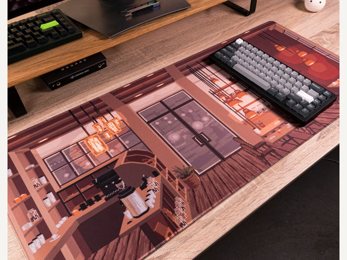 Orrery Room Desk Mat product photo.